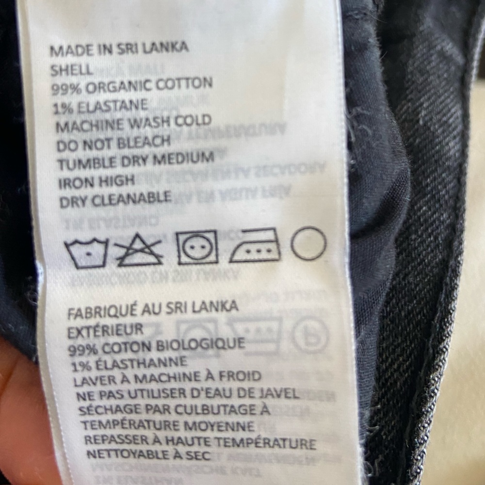 🛑SOLD Prana Men’s Straight Slim Feener Jean in Washed Black Size 31W x 30L - Picture 6 of 9